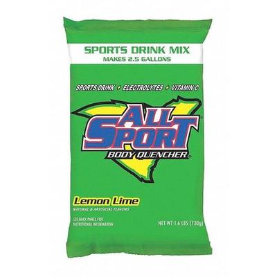 ALL SPORT 10125071 Sports Drink Mix,Lemon-Lime Flavor